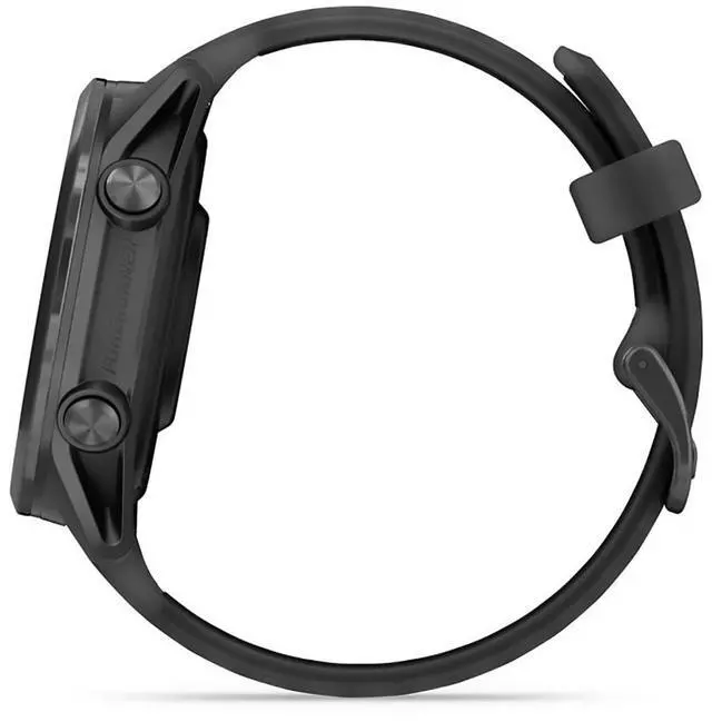 Alt view image 14 of 14 - Garmin® Forerunner® 570, 42mm, Advanced GPS Running and Triathlon Smartwatch, AMOLED Display, Training and Recovery Features, Slate Gray Aluminum with Translucent Black/Black Band