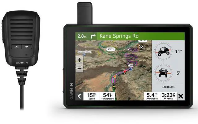 Alt view image 12 of 17 - Garmin Tread Powersport Navigator (8" Screen, Group Ride Radio)
