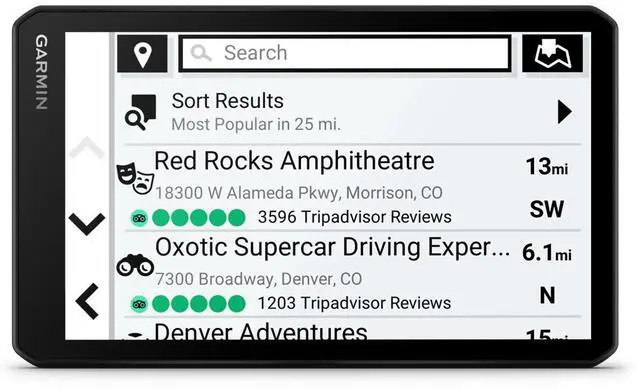 Alt view image 9 of 11 - Garmin DriveCam 76, Large, Easy-to-Read 7 GPS car Navigator, Built-in Dash Cam