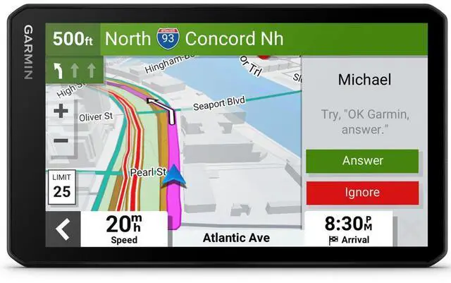 Alt view image 10 of 11 - Garmin DriveCam 76, Large, Easy-to-Read 7 GPS car Navigator, Built-in Dash Cam