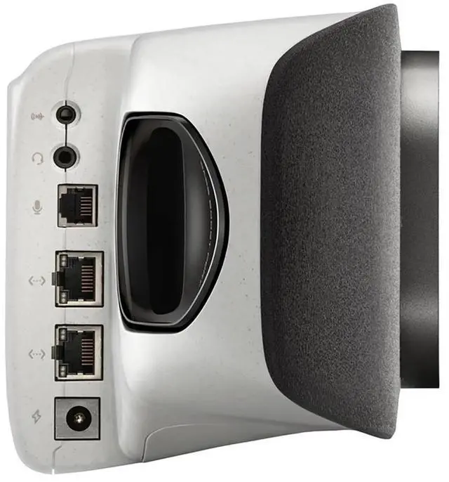 Alt view image 4 of 5 - HP Poly Studio X70 Dual 4K Ultra HD Lens All-in-One Video Bar, Black