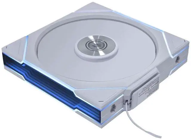 Alt view image 9 of 14 - Lian Li UNI Fan TL - Wireless 140 - Single Pack (Reverse Blade) -  2.4 GHz Wireless Signal ARGB Control - Dual-Zone Lighting - FDB - 140mm - Controller NOT Included & Required - White (14RTL1W1W)