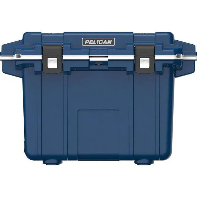 Alt view image 3 of 4 - Pelican Pelican50QT Elite Cooler Midnight Blue/WHT