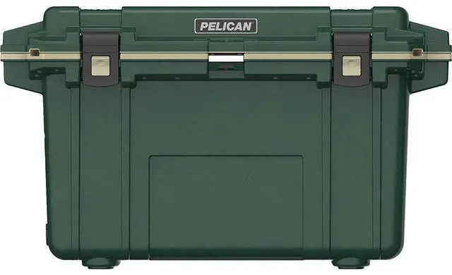 Alt view image 3 of 7 - Pelican Pelican 70QT ELITE COOLER HUNTER GREEN/TAN