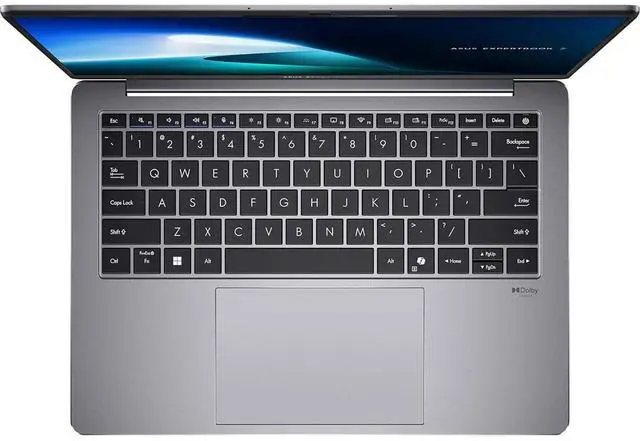 Alt view image 11 of 15 - ASUS ExpertBook P5 Copilot+ PC AI Laptop, Intel® Core 7 Processor 258V, 32GB RAM, 1TB SSD, WiFi 6E, Windows 11 Home, Misty Grey, P5405CSA-DH76