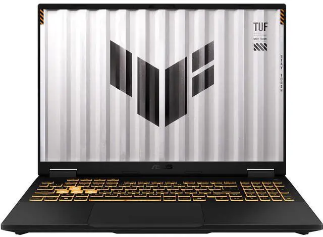 Alt view image 13 of 19 - ASUS TUF F16 16" FHD+ WUXGA 165Hz IPS Gaming Notebook Intel Core i7-14650HX 16GB RAM 1TB SSD NVIDIA GeForce RTX 5050 Jaegar Gray