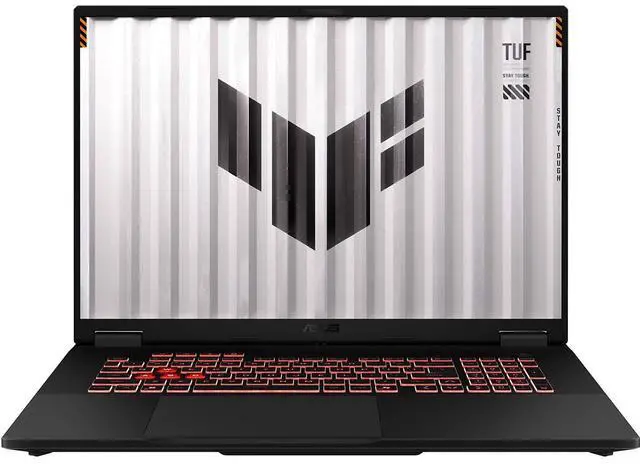 Main image of ASUS TUF Gaming A18 FA808UH 18" WUXGA 144Hz Gaming Laptop, AMD Ryzen 7 260 3.8GHz, 16GB RAM, 1TB SSD, NVIDIA GeForce RTX 5050 8GB, Windows 11 Home, Jaeger Gray