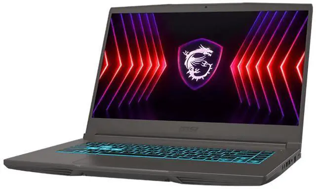 Alt view image 2 of 5 - MSI Thin 15 B13VE-2678US 15.6" Full HD 144Hz Gaming Laptop, Intel Core i7-13620H 2.4GHz, 16GB RAM, 512GB SSD, NVIDIA GeForce RTX 4050 6GB, Windows 11 Home, Black