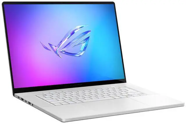 Alt view image 6 of 17 - ASUS ROG Zephyrus G16 (2025) Gaming Laptop, 16" ROG Nebula OLED 2.5K, RTX 5080, Ultra 9 285H, 64GB, 2TB SSD, Win 11 Pro, Platinum White, GU605CW-XS98