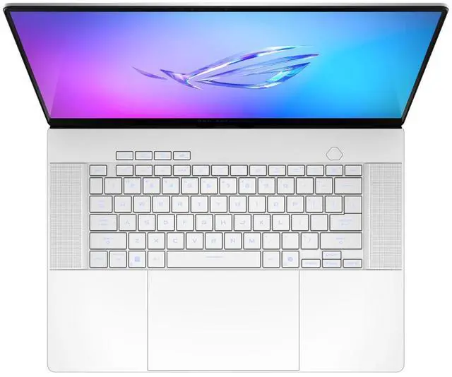 Alt view image 9 of 17 - ASUS ROG Zephyrus G16 (2025) Gaming Laptop, 16" ROG Nebula OLED 2.5K, RTX 5080, Ultra 9 285H, 64GB, 2TB SSD, Win 11 Pro, Platinum White, GU605CW-XS98