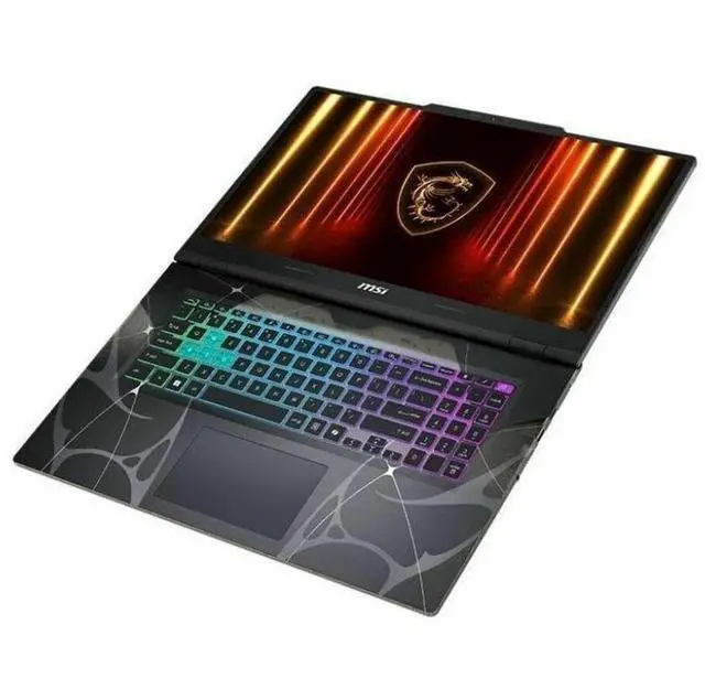 Alt view image 4 of 8 - MSI Cyborg 15 B2RWEKG-258US 15.6" Full HD 144Hz Gaming Laptop, Intel Core 5 210H 2.2GHz, 16GB RAM, 1TB SSD, NVIDIA GeForce RTX 5050 8GB, Windows 11 Home, Translucent Black