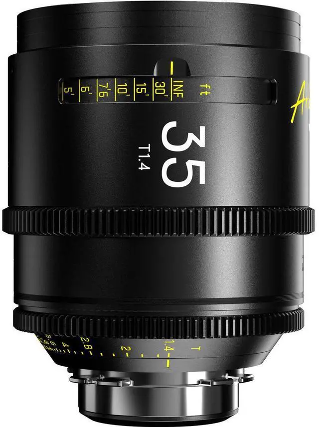 Alt view image 5 of 7 - DZOFilm Arles 35mm T1.4 PL Mount Prime Cine Lens with 95mm Front Diameter, 86mm Filter Size, and Vista Vision Sensors for High-End Cinematography (Black)