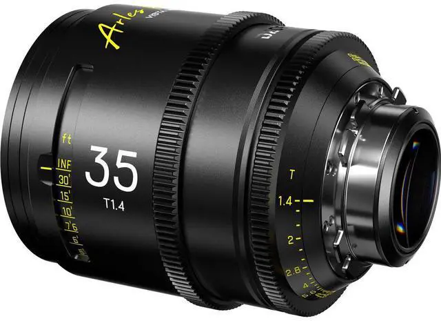 Alt view image 7 of 7 - DZOFilm Arles 35mm T1.4 PL Mount Prime Cine Lens with 95mm Front Diameter, 86mm Filter Size, and Vista Vision Sensors for High-End Cinematography (Black)
