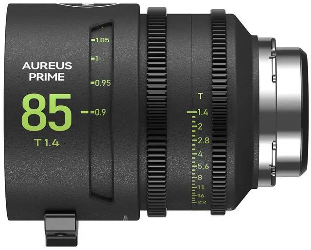 Alt view image 8 of 12 - NiSi 85mm Aureus Prime Full Frame T1.4 Cinema Lens with Virtually Zero Focus Breathing and 46mm Imaging Circle (PL Mount)