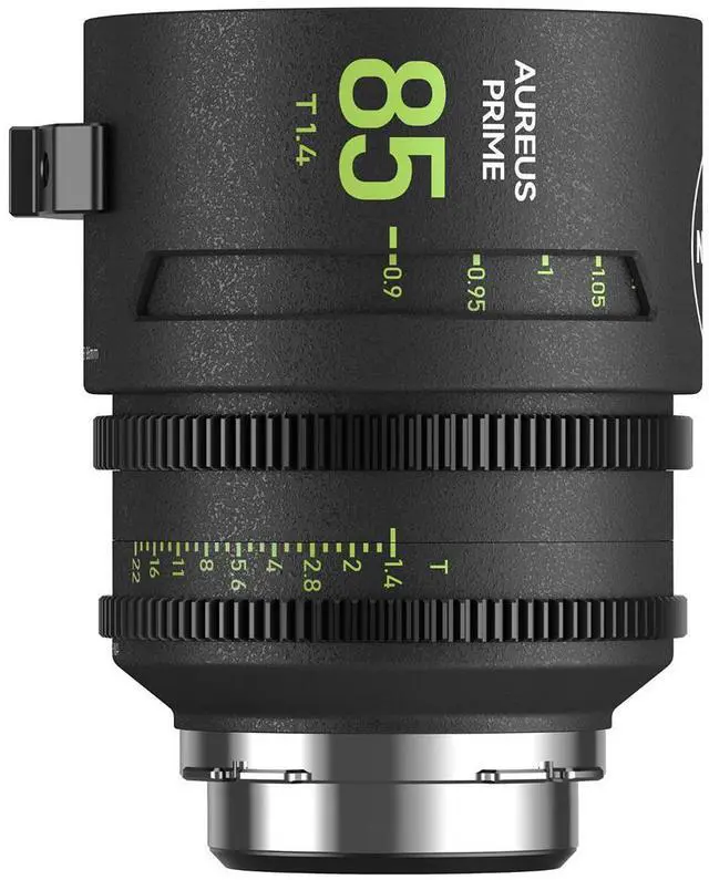 Alt view image 9 of 12 - NiSi 85mm Aureus Prime Full Frame T1.4 Cinema Lens with Virtually Zero Focus Breathing and 46mm Imaging Circle (PL Mount)