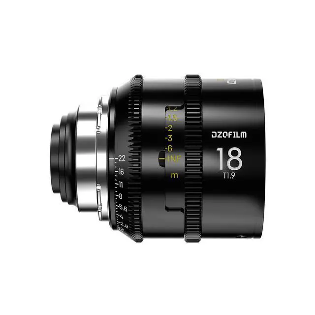 Alt view image 10 of 10 - DZOFILM Vespid 2 18mm T1.9 Cinema Prime Lens Full-Frame PL Mount Manual Focus Lens for Professional Filmmaking