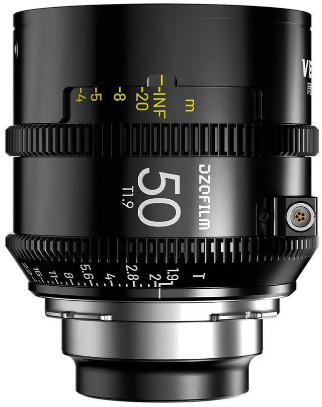 Alt view image 8 of 12 - DZOFILM Vespid 2 50mm T1.9 Cinema Prime Lens  Full-Frame PL Mount Manual Focus Lens for Professional Filmmaking