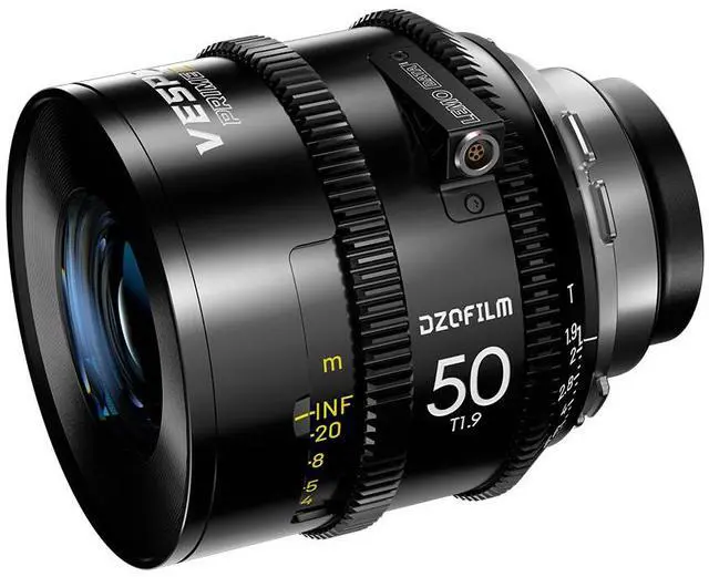Alt view image 9 of 12 - DZOFILM Vespid 2 50mm T1.9 Cinema Prime Lens  Full-Frame PL Mount Manual Focus Lens for Professional Filmmaking