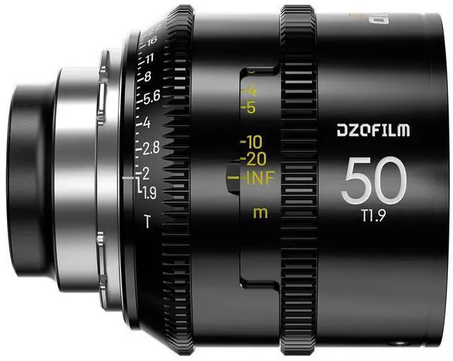 Alt view image 12 of 12 - DZOFILM Vespid 2 50mm T1.9 Cinema Prime Lens  Full-Frame PL Mount Manual Focus Lens for Professional Filmmaking