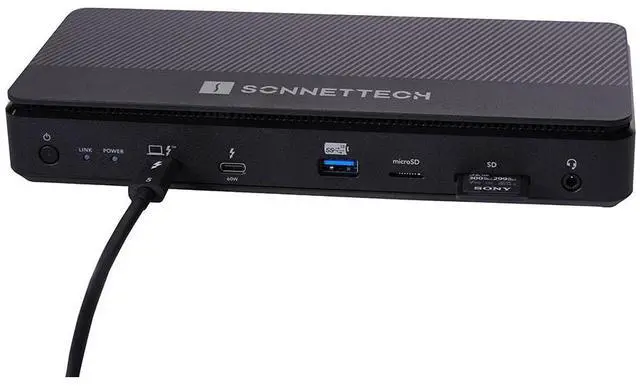 Alt view image 3 of 7 - Sonnet Echo 13 Thunderbolt 5 SSD Dock - 4TB