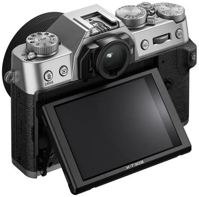 Alt view image 6 of 10 - FUJIFILM X-T30 III Mirrorless Camera Body, Silver
