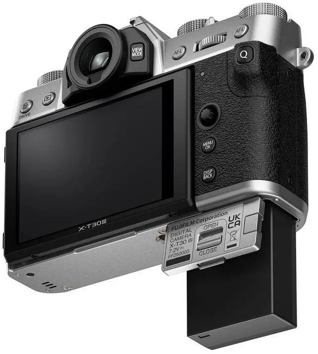 Alt view image 8 of 10 - FUJIFILM X-T30 III Mirrorless Camera Body, Silver