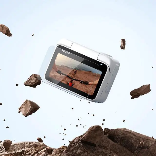 Alt view image 4 of 7 - Insta360 Tempered Glass Screen Protector for X4 Air Action Camera