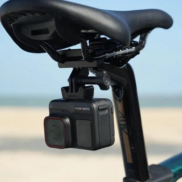 Alt view image 4 of 5 - Insta360 Bike Seat Rail Mount for X4 Action Camera