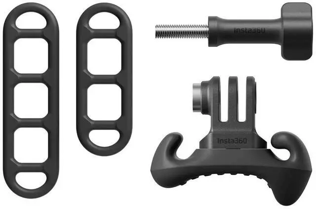 Alt view image 5 of 7 - Insta360 Flexi Strap Mount for Ace Pro 2, GO 3, GO 3S and GO Ultra Action Cameras, Black