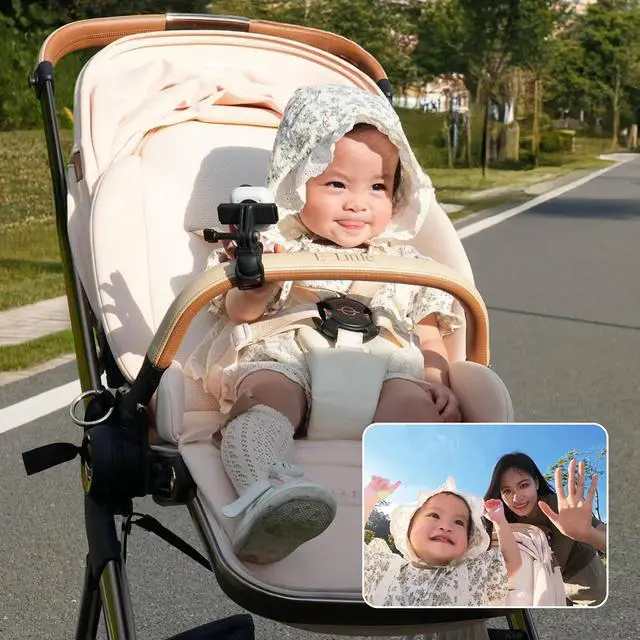 Alt view image 6 of 7 - Insta360 Flexi Strap Mount for Ace Pro 2, GO 3, GO 3S and GO Ultra Action Cameras, Black