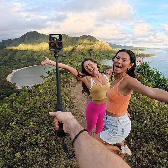 Alt view image 6 of 6 - Insta360 23" Mini 2-in-1 Selfie Stick Tripod 2.0, Black