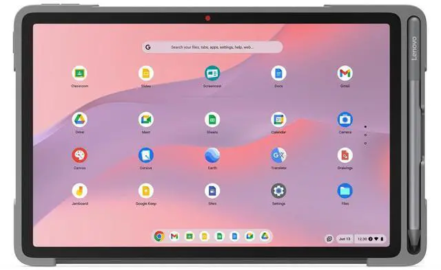 Alt view image 3 of 8 - Lenovo Duet EDU G2 10.9" Touch Screen MediaTek Kompanio 838 Mali G57 MC3 8GB Memory 64GB Storage Chrome OS 83HJ0009UB