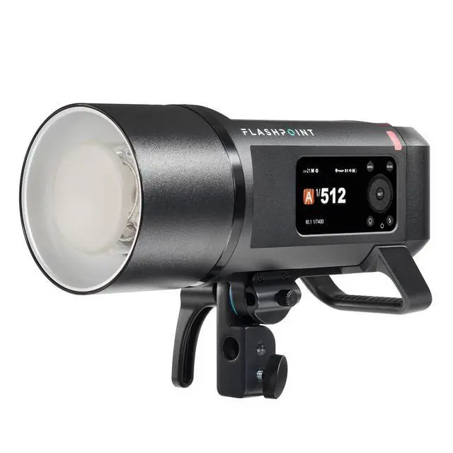 Alt view image 2 of 7 - Flashpoint XPLOR 600PRO II TTL R2 600ws 2.4GHz Battery-Powered All-In-One Outdoor Flash Kit With Softbox and C-Stand