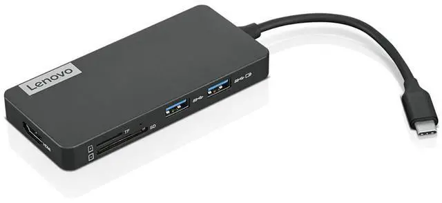 Alt view image 20 of 20 - Lenovo USB-C 7-in-1 Hub