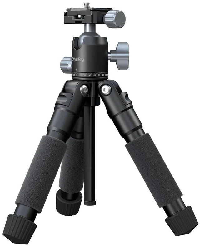 Main image of SmallRig VT-20 Pro 5-Section Aluminum Portable Desktop Tripod