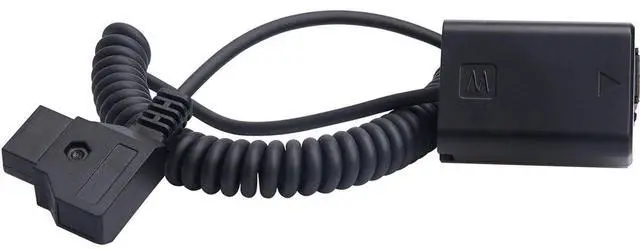 Alt view image 3 of 5 - AndyCine D-Tap to NP-FW50 Dummy Battery Cable