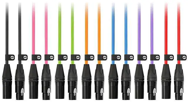 Alt view image 4 of 4 - RDE XLR-3 Premium XLR Cable (3m Blue)