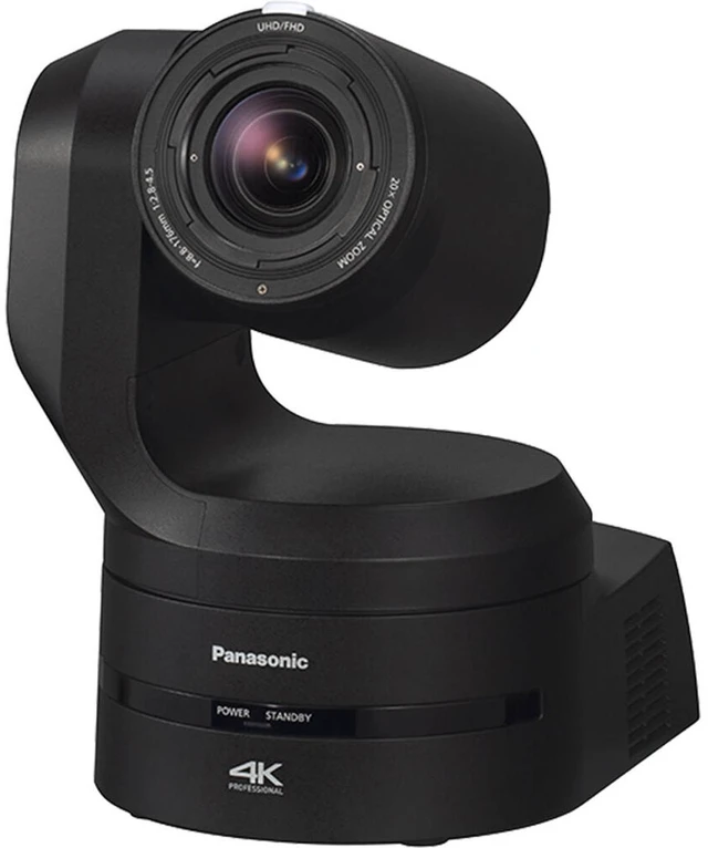 Main image of Panasonic AW-UE160 4K UHD HDMI/3G-SDI/IP Integrated 20x PTZ Camera, Black
