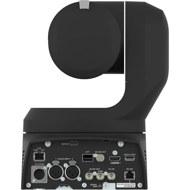 Alt view image 3 of 5 - Panasonic AW-UE160 4K UHD HDMI/3G-SDI/IP Integrated 20x PTZ Camera, Black