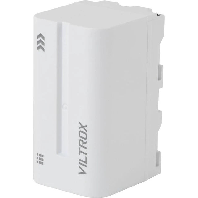 Alt view image 2 of 7 - Viltrox L-Series NP-F750 32.56Wh 7.4V 4400mAh Lithium-Ion Battery, White