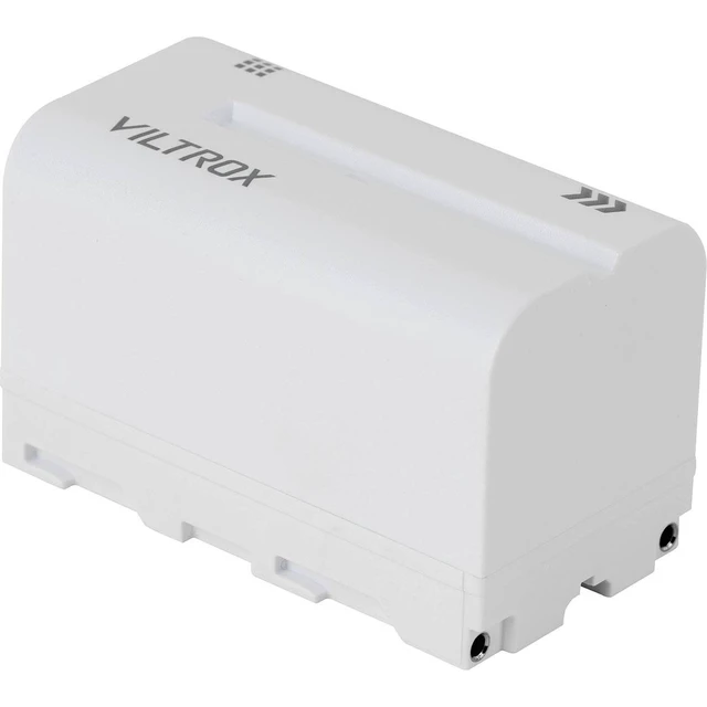 Alt view image 3 of 7 - Viltrox L-Series NP-F750 32.56Wh 7.4V 4400mAh Lithium-Ion Battery, White