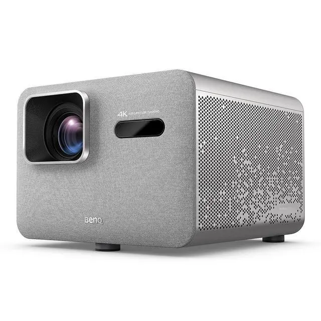 Alt view image 2 of 6 - BenQ TK705i 4K Ultra HD HDR LED DLP Smart Home Theater Projector, Silver WITH BENQ CM00G3 UNIVERSAL CEILING MOUNT