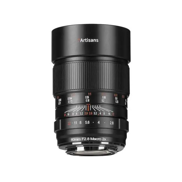 Alt view image 2 of 7 - 7artisans 60mm f/2.8 Macro 2x Lens for Nikon Z