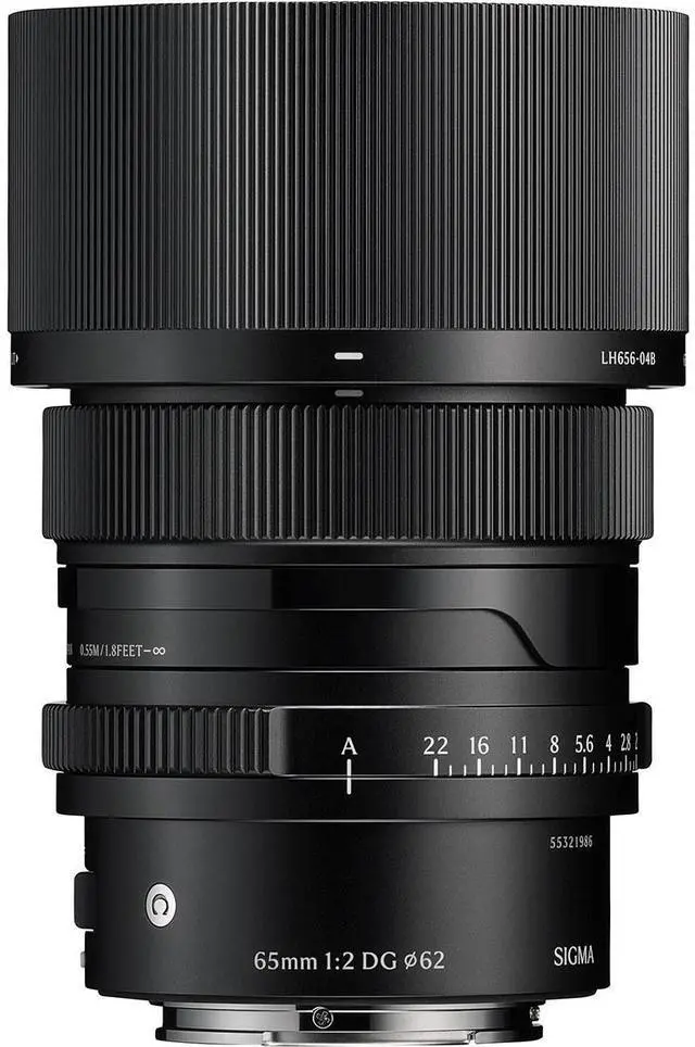 Main image of Sigma 65mm f/2 DG Contemporary Lens for Sony E, Black