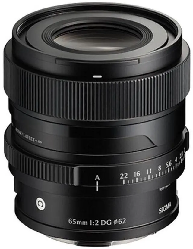 Alt view image 3 of 3 - Sigma 65mm f/2 DG Contemporary Lens for Sony E, Black