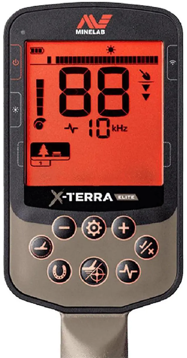 Alt view image 13 of 14 - Minelab X-TERRA ELITE EXPEDITION PACK (Detector + Additional Coil + Wireless Headphones)