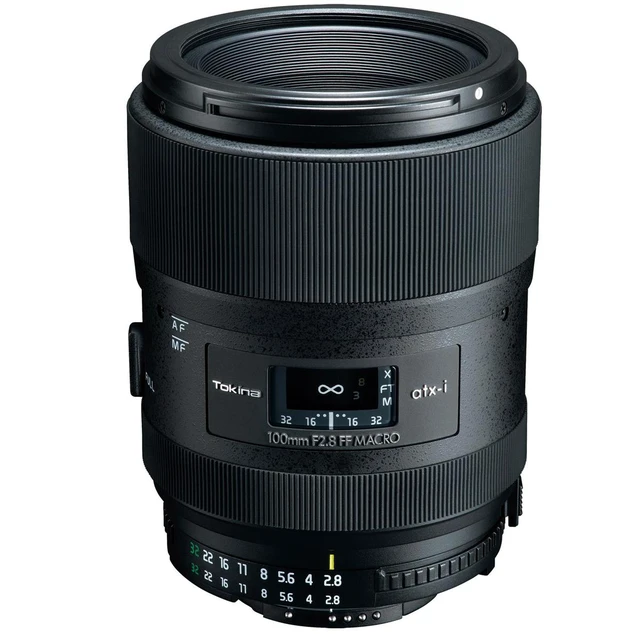 Alt view image 2 of 6 - Tokina atx-i 100mm f/2.8 Macro Lens for Nikon F, with 55mm Filter Kit
