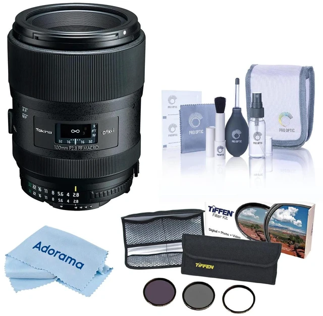 Main image of Tokina atx-i 100mm f/2.8 Macro Lens for Nikon F, with 55mm Filter Kit