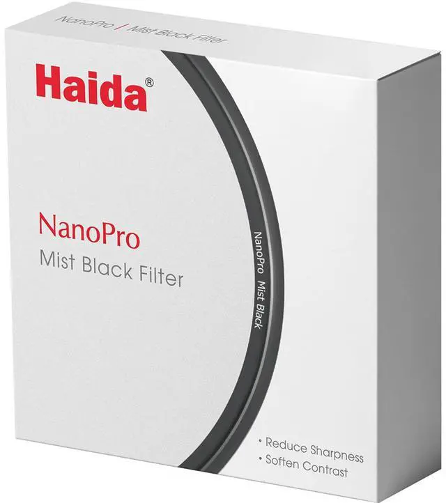 Alt view image 11 of 11 - Haida 62mm NanoPro Pro-Mist Black 1/4 - Multi-Coated Filter