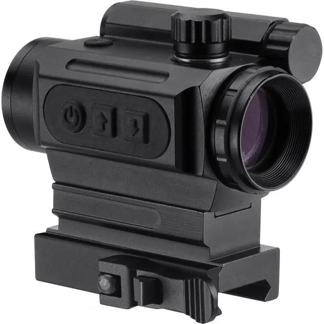 Alt view image 2 of 5 - Barska 1x20 AR-X Series HQ Red Dot Sight, Illuminated 1 MOA Red Dot Reticle, Matte Black